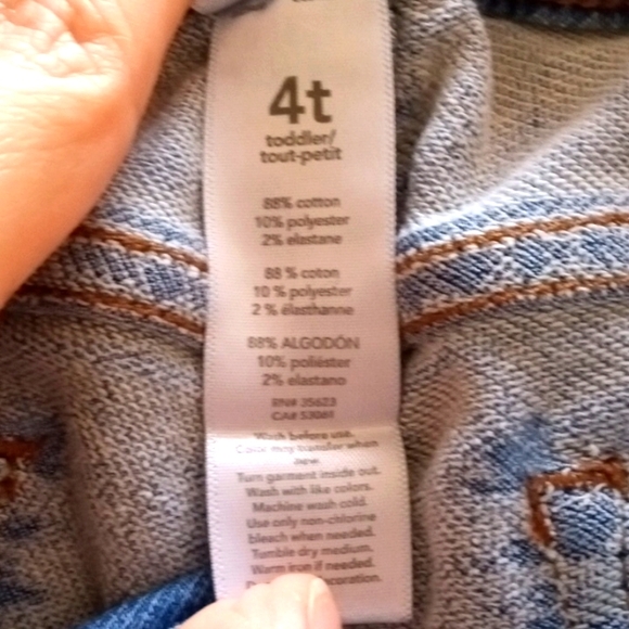 Carter's/Girls/Blue Skinny Jeans/Size:4T - Picture 7 of 16